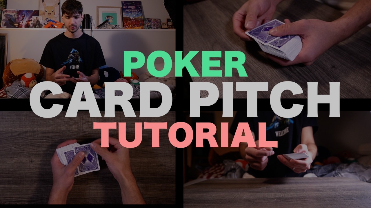Poker Tutorial: How to Pitch (Deal) Cards