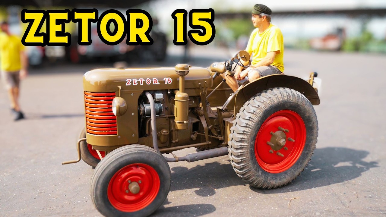 Najmniejszy Zetor na świecie | ZETOR 15 | Jedyny taki