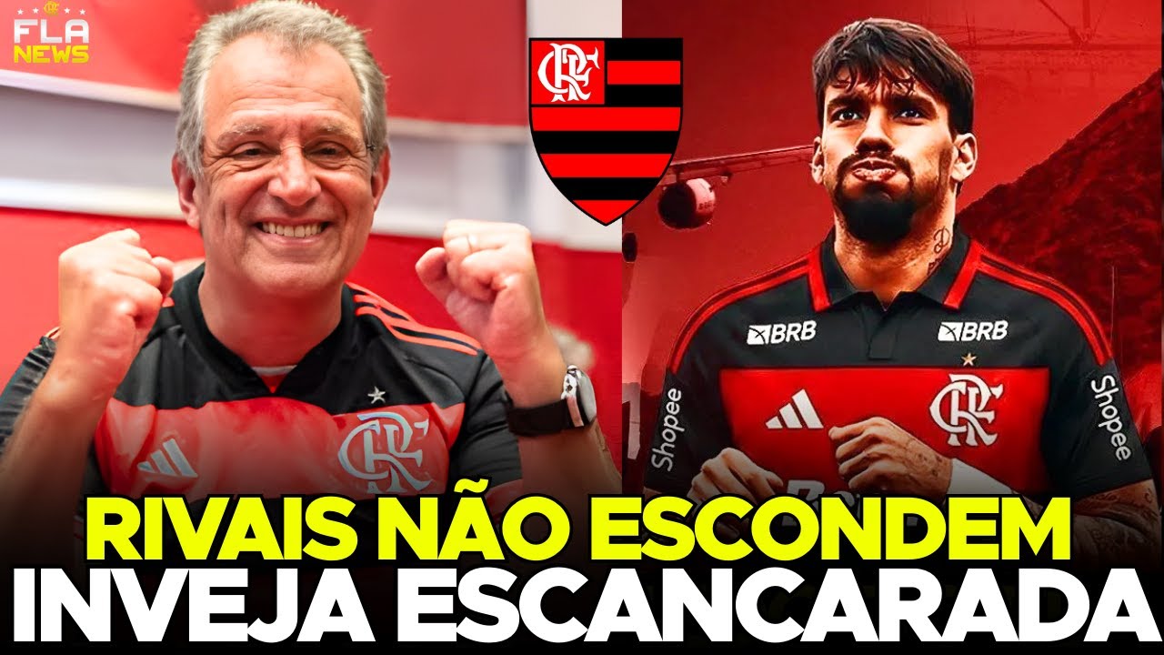 😱 PAQUETÁ causando MUITA INVEJA! FLAMENGO é o CLUBE mais INVEJADO do BRASIL! Rivais incomodados!