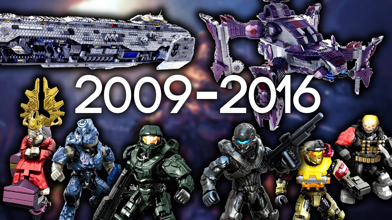 HALO MEGA CONSTRUX SETS 2009 - 2016!!! (EVERY SET EVER MADE)