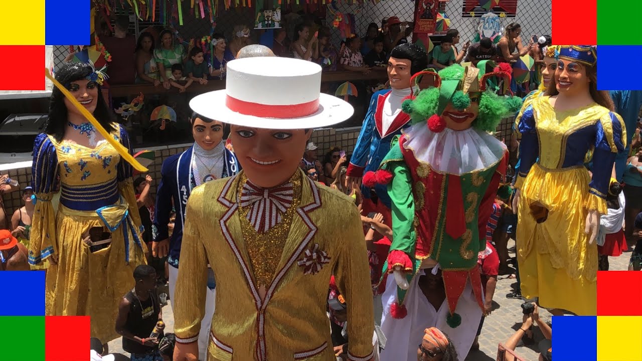 Desfile dos Bonecos Gigantes de Olinda 2024 | Carnaval em PE