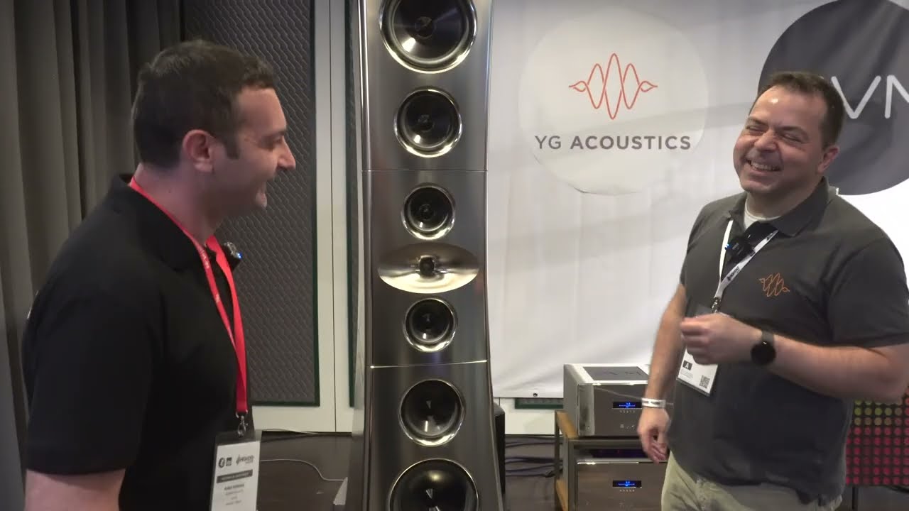 YG Acoustics CEO , Dr. Matthew Webster  - interview about new Ultimate Gemini flagship speakers
