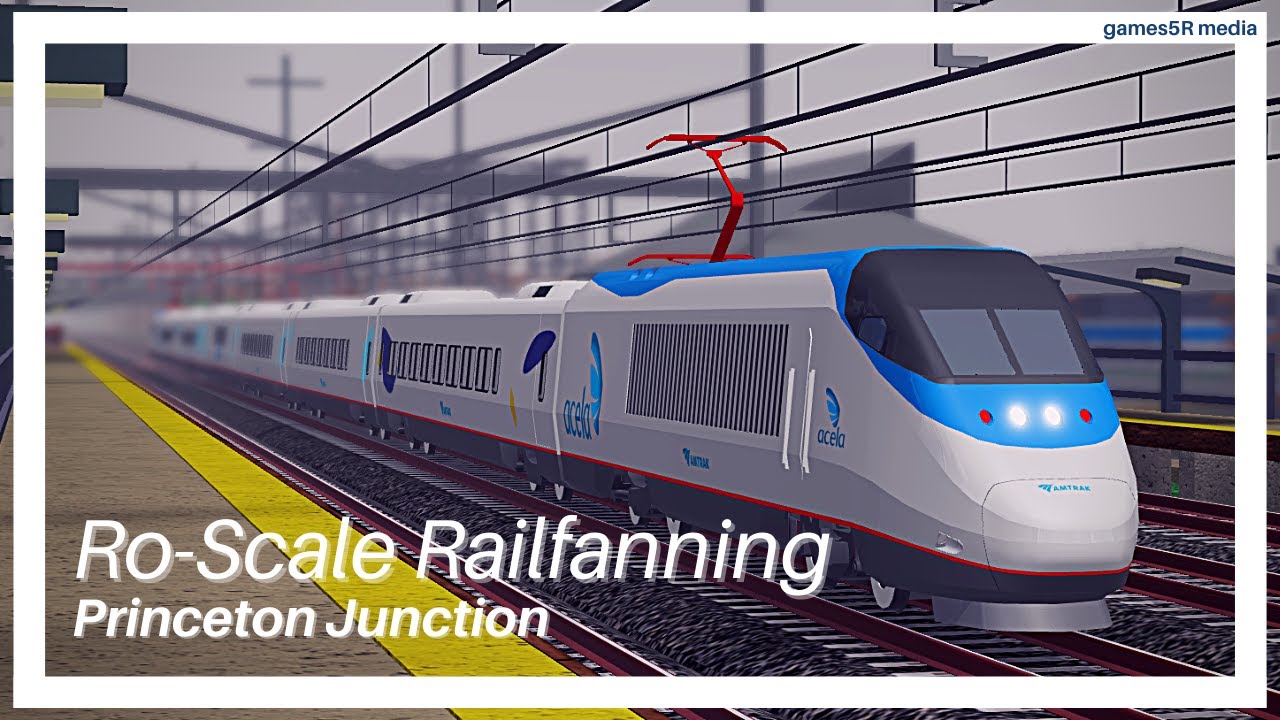 Ro-Scale Railfanning: Princeton Junction (NEC Train Simulator)