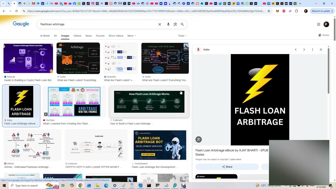 Арбитражный бот FlashLoan. Лучший инструмент для взаимодействия с Claude, ChatGPT, Manus или Perp...
