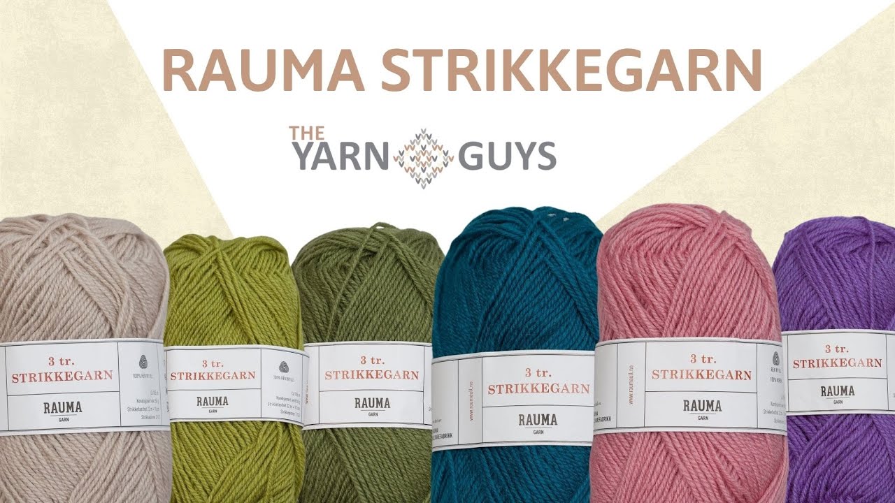 Rauma Strikkegarn: Timeless durability and warmth since 1927.