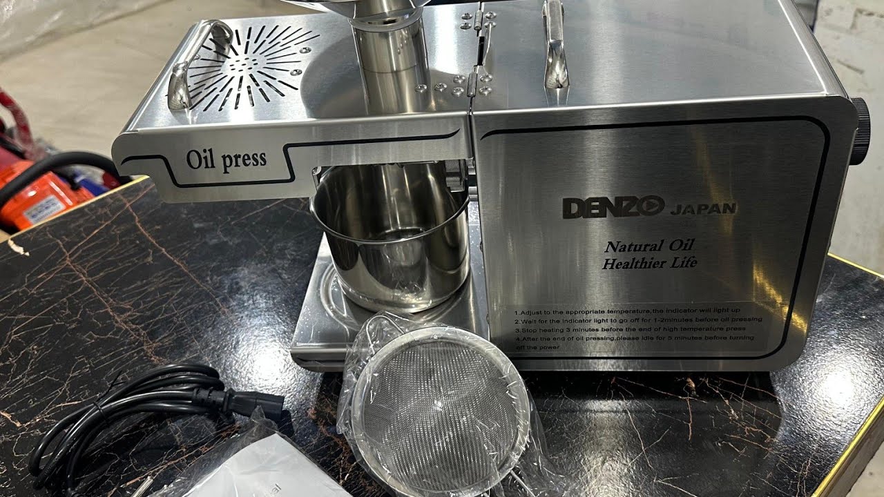 Denzo Japan oil press machine model Do1