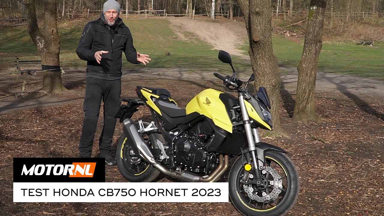 Honda CB750 Hornet 2023 test in Nederland