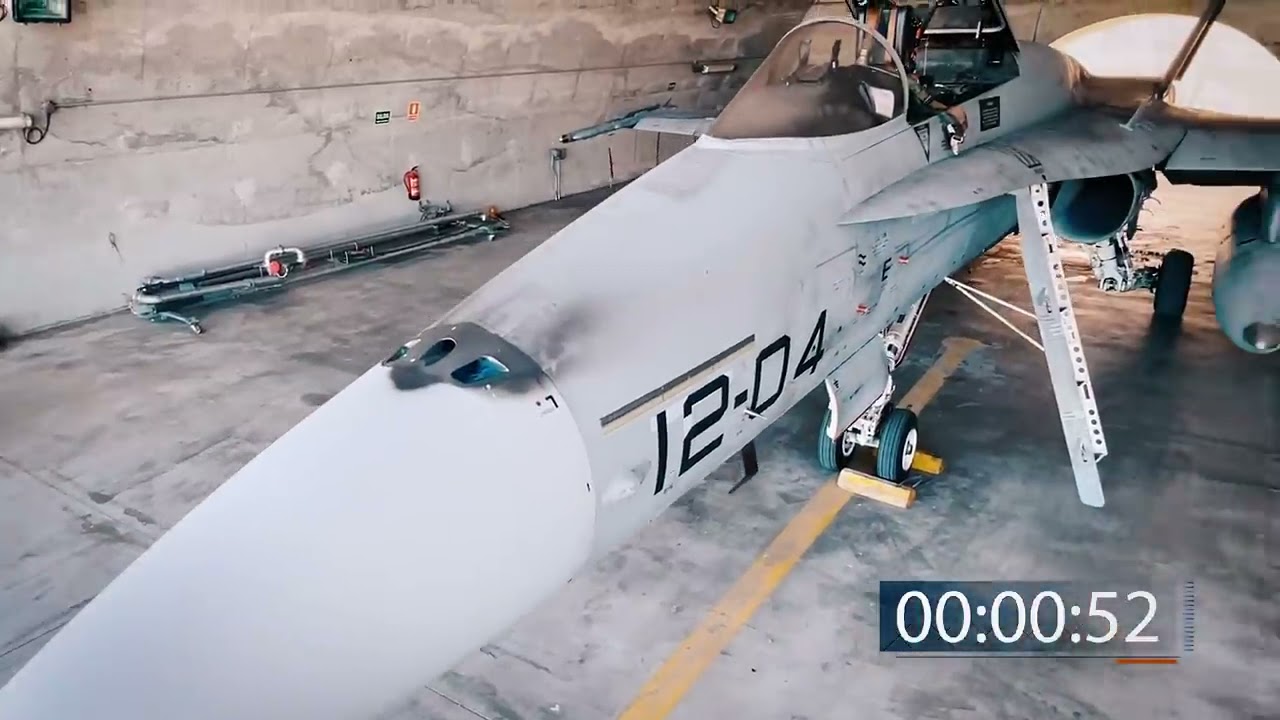 Alpha Scramble de los F18 del Ejército del Aire