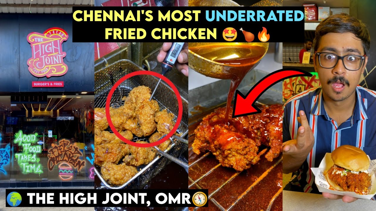 Chennai's most UNDERRATED Spot Nashville 🇺🇲 Fried Chicken 🥵🔥✨| The High Joint | Peppa Foodie