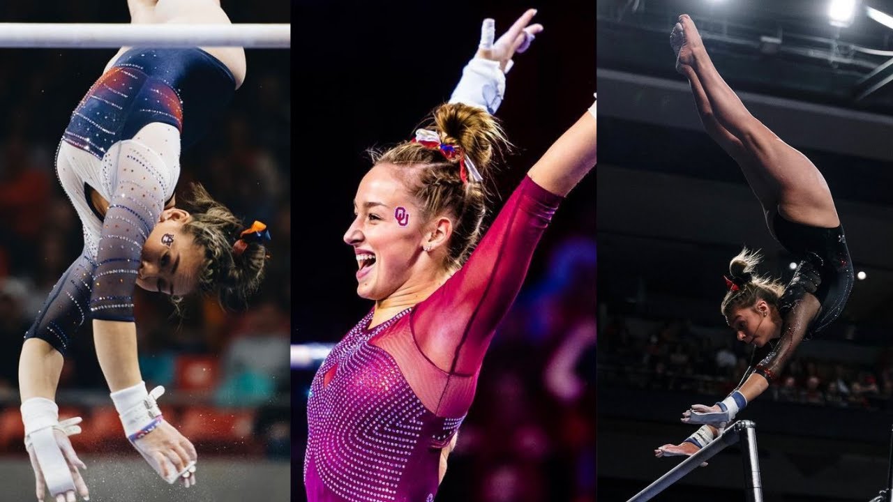 NCAA Women Gymnastics Regular Season Uneven Bars Ranking