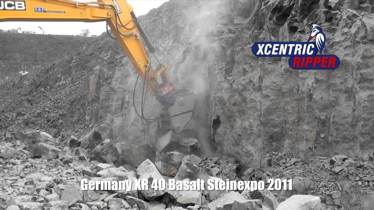 Germany XR40 Basalt Steinexpo 2011  - Xcentric Ripper