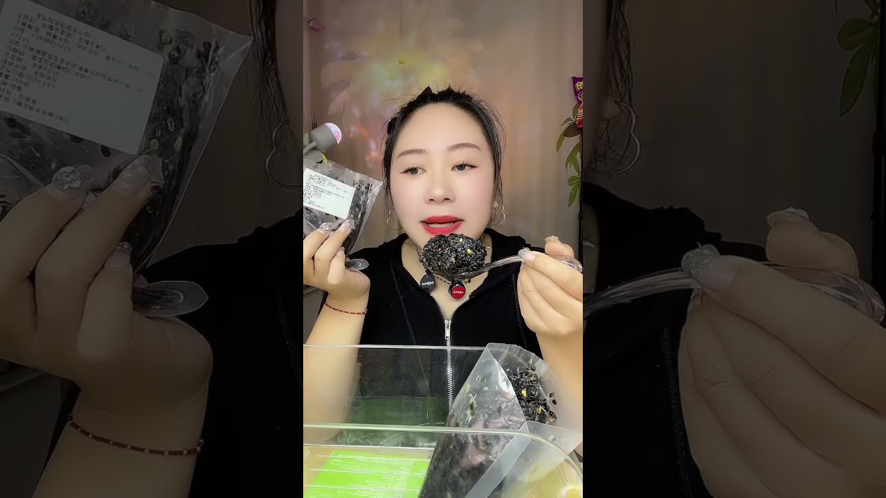 “I Tried BLACK Sticky Rice for the First Time 😳🍚 | Satisfying Eating ASMR”