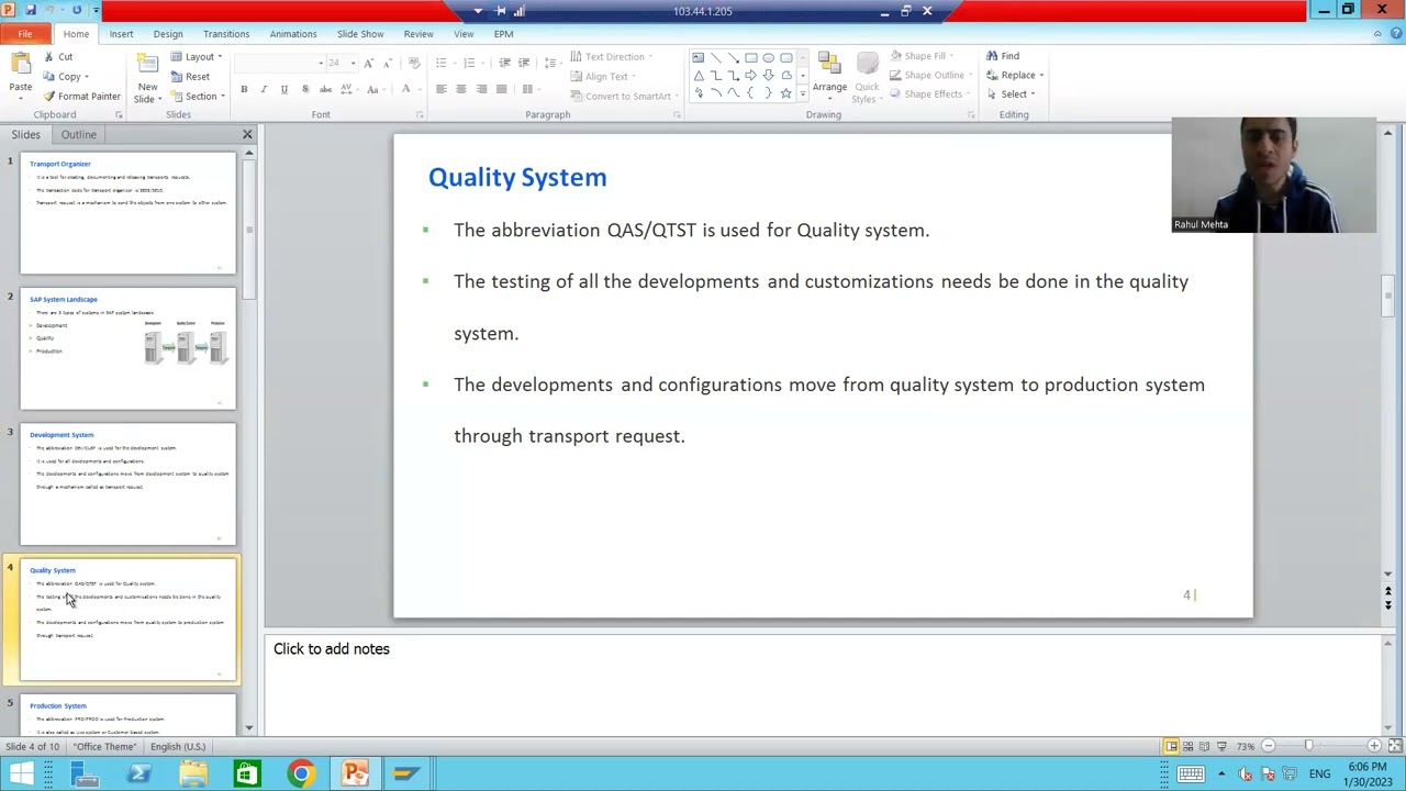 1 - Transport Organizer - Introduction