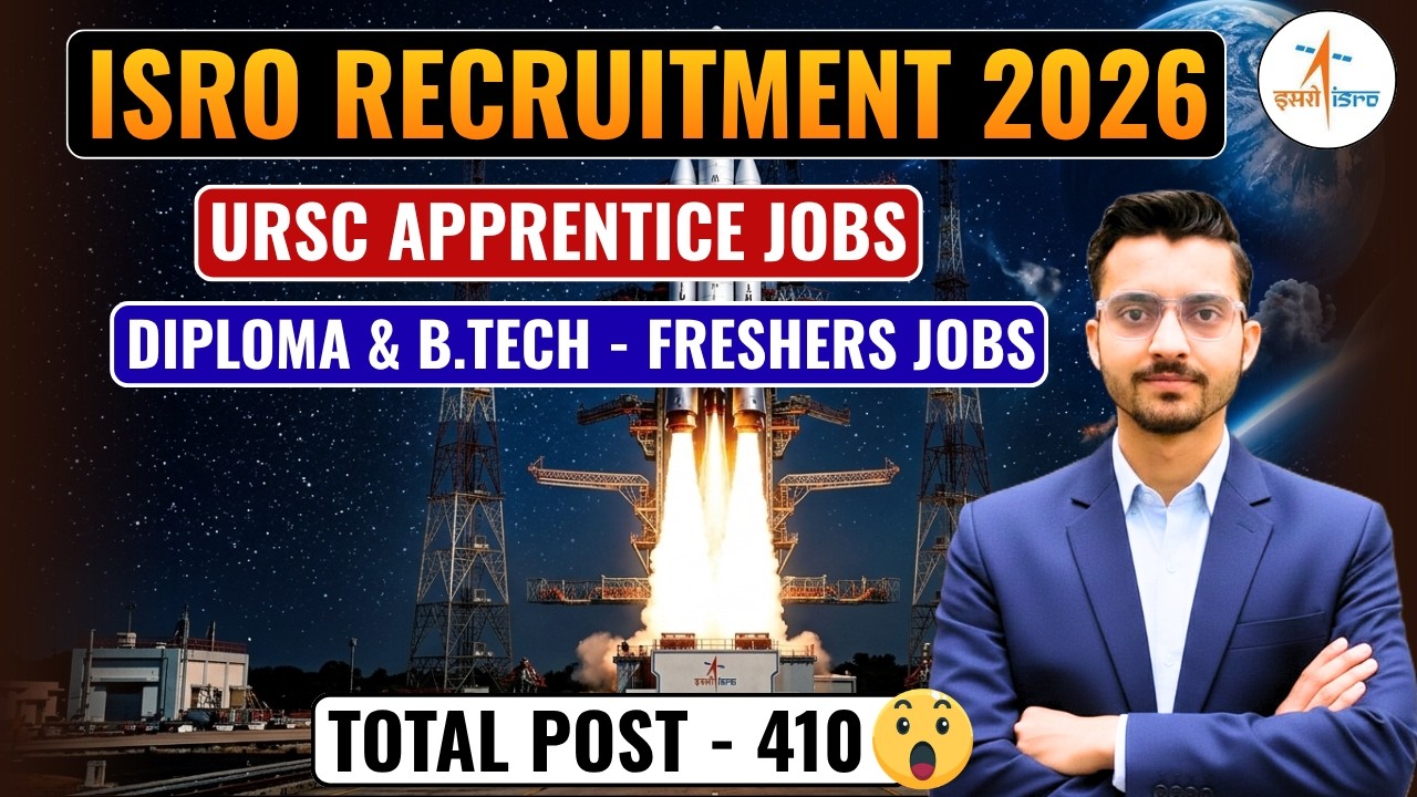 ISRO URSC Apprentice Recruitment 2026 | Eligibility, Selection Process & Salary | ISRO Notification