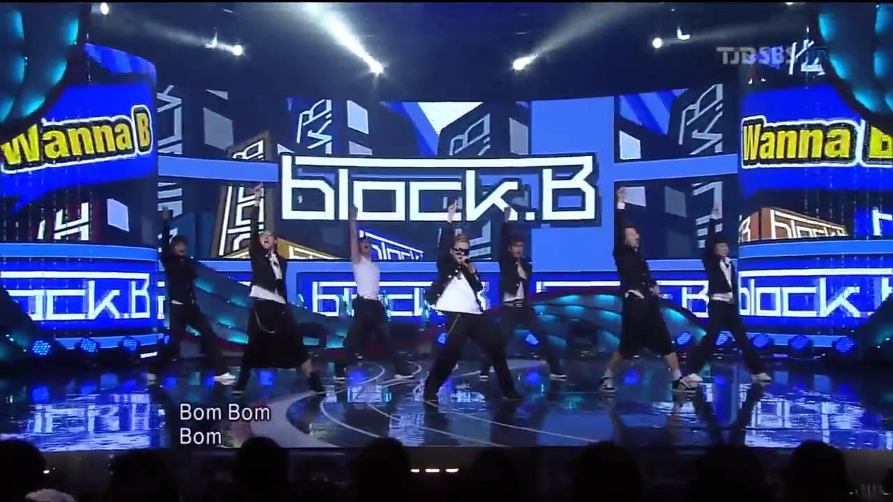블락비 (Block B) - Wanna B (2011.05.08 인기가요)