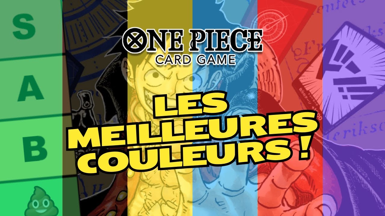 Quelle Couleur choisir quand on débute sur One Piece Card Game ? | One Piece TCG FR