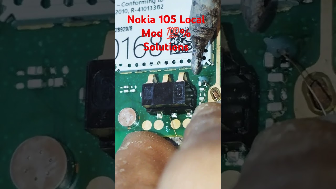 Nokia 105 Local Mod 💯% Solution Videos #repair #mobilereparingc #funny