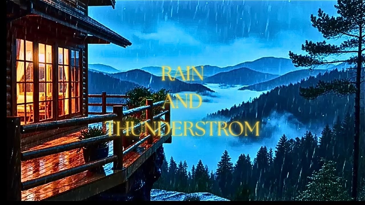 Thunder Rolls Gently to Ease Anxiety