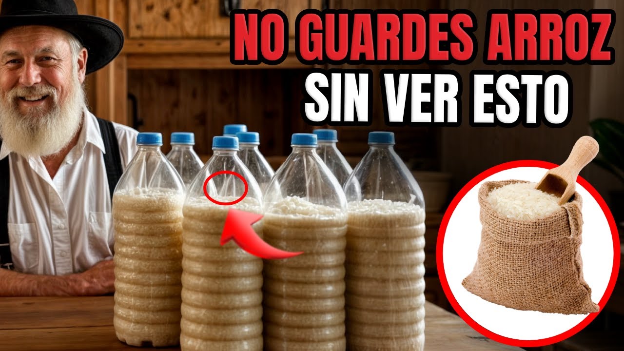 C&oacute;mo Conservar Arroz 30+ A&ntilde;os | M&eacute;todos Amish Infalibles