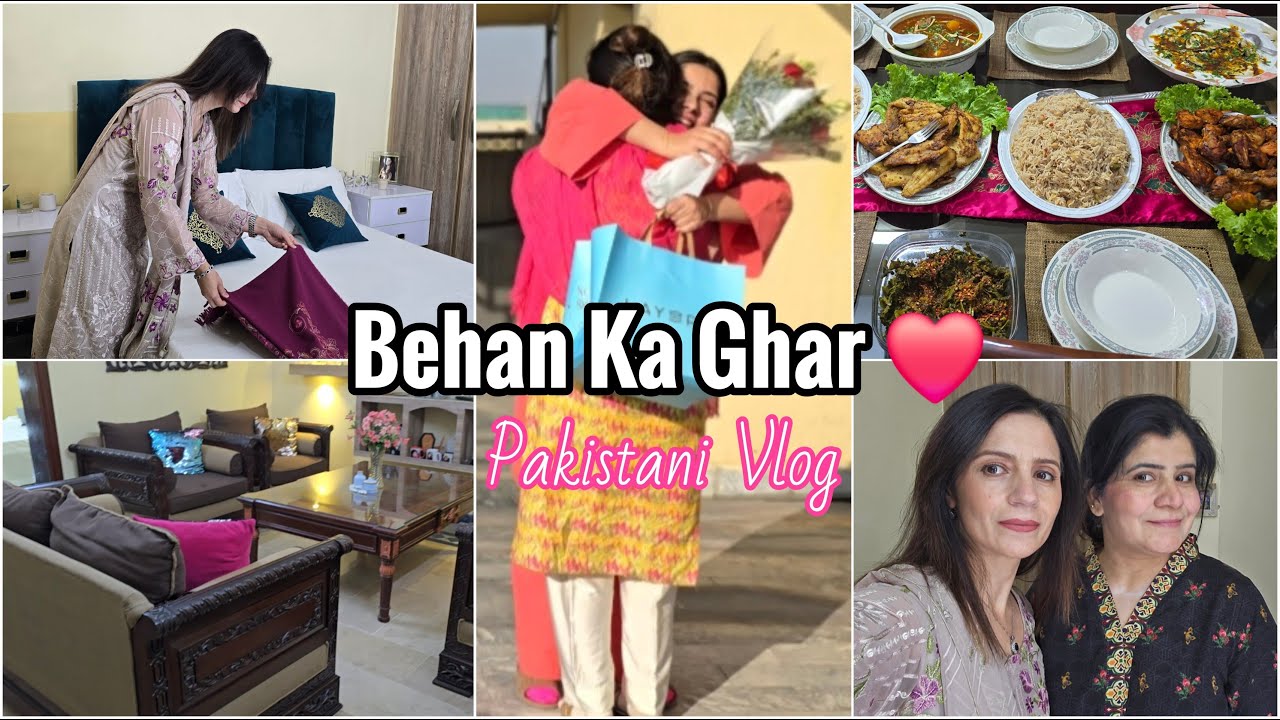 Cooking in My Sister's Kitchen 🥰 | Home Tour | Pakistani Vlog 🇵🇰