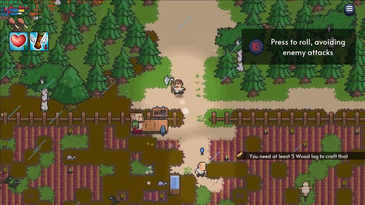 Arcane Vale gameplay - RTX 3070 - i5 13600K