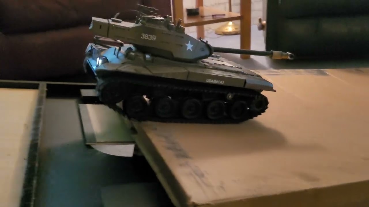 RC Tank M41 vs. part 2