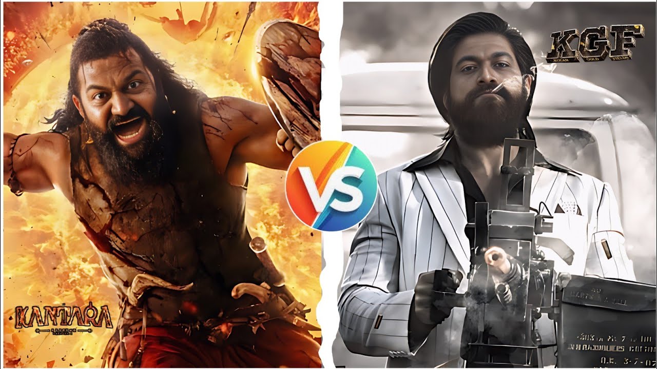 KGF Chapter 1 Vs Kantara Chapter 1 | 2 Iconic Movies Comparison | Budget & Box Office Collection 