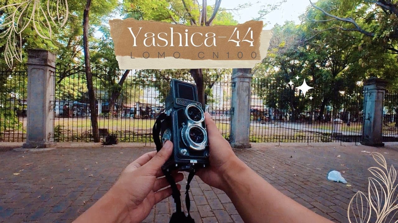35mm film in a TLR? | Yashica 44 Photowalk | Intramuros | Lomo CN100