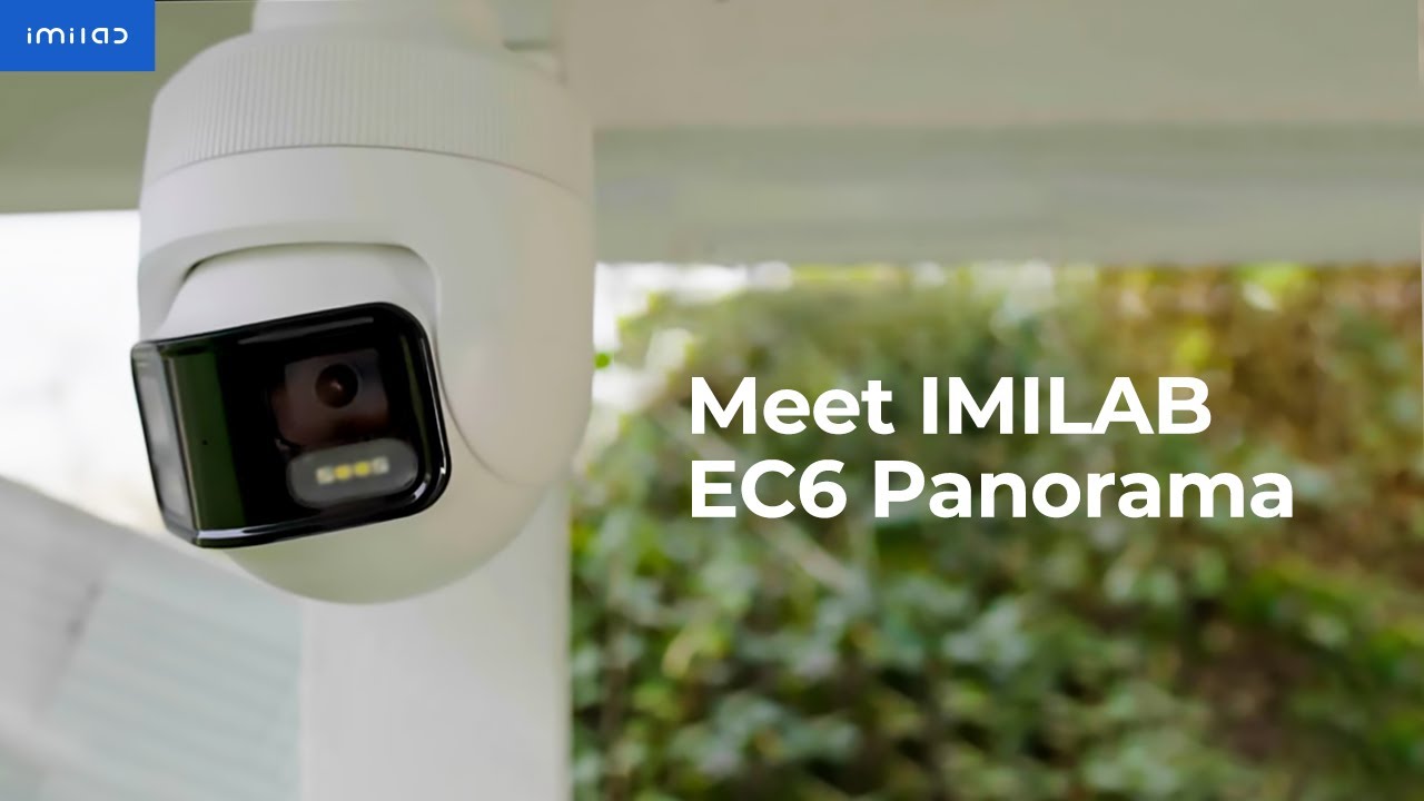 Witness a rotatable 180&deg; panorama. | EC6 Panorama 3.5K WiFi Plug-in Spotlight Camera