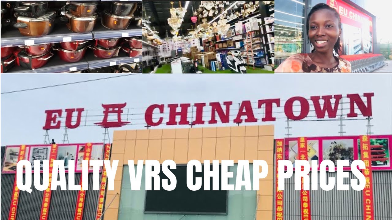 ANOTHER CHINA MALL IN GHANA || EU CHINA TOWN SHOPPING MALL HAS EVERYTHING AT CHEAP PRICES
