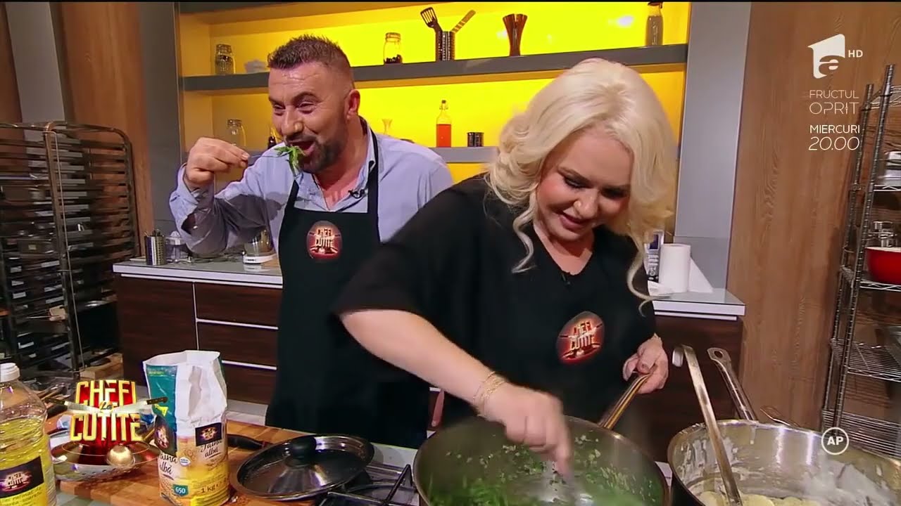 Viorica si Ionita din Clejani au gatit la Chefi la cutite