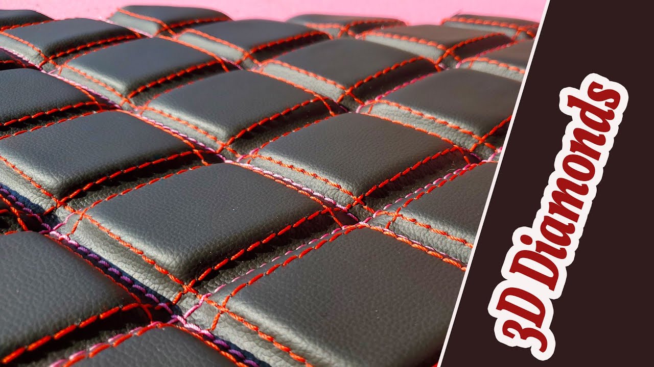 Как легко сделать 3D-ромбы — Советы по обивке