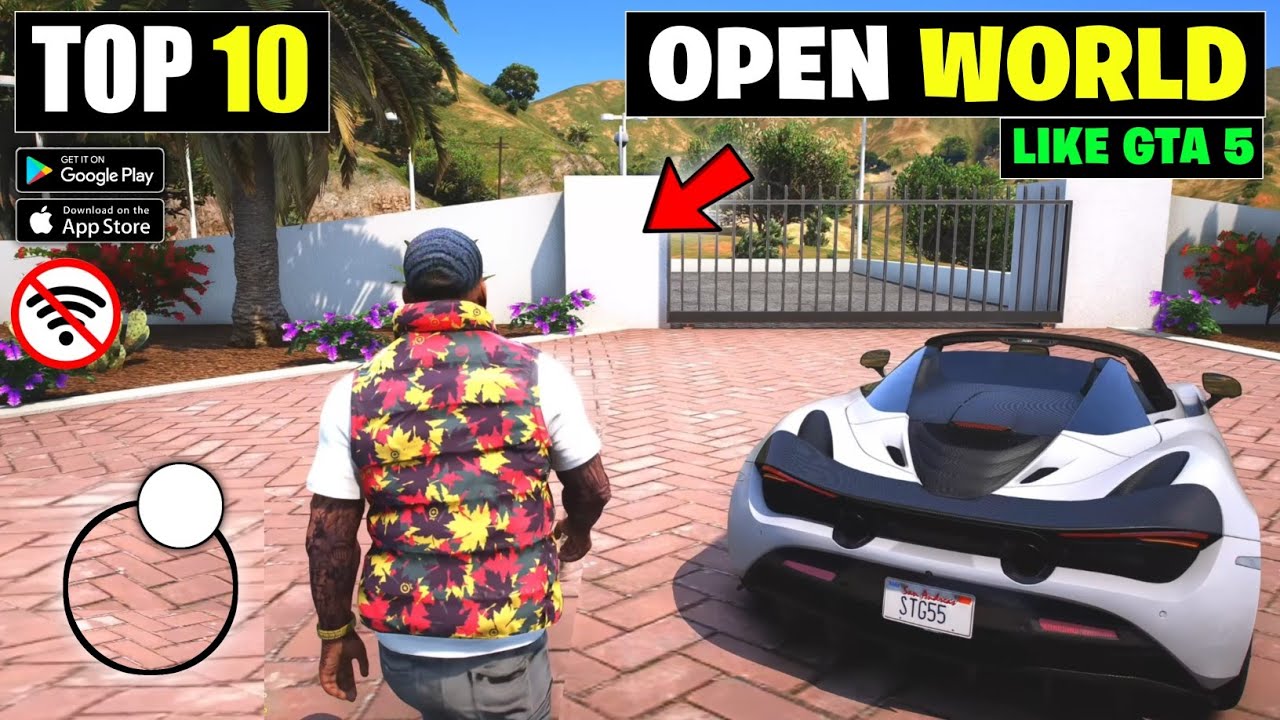 Top 10 Open World Games For Android 2023 | open world games On Android | New android games 2023