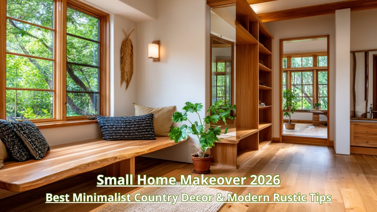 Top 2026 Interior Design Trends for Small Homes: Minimalist Country House Ideas You’ll Love