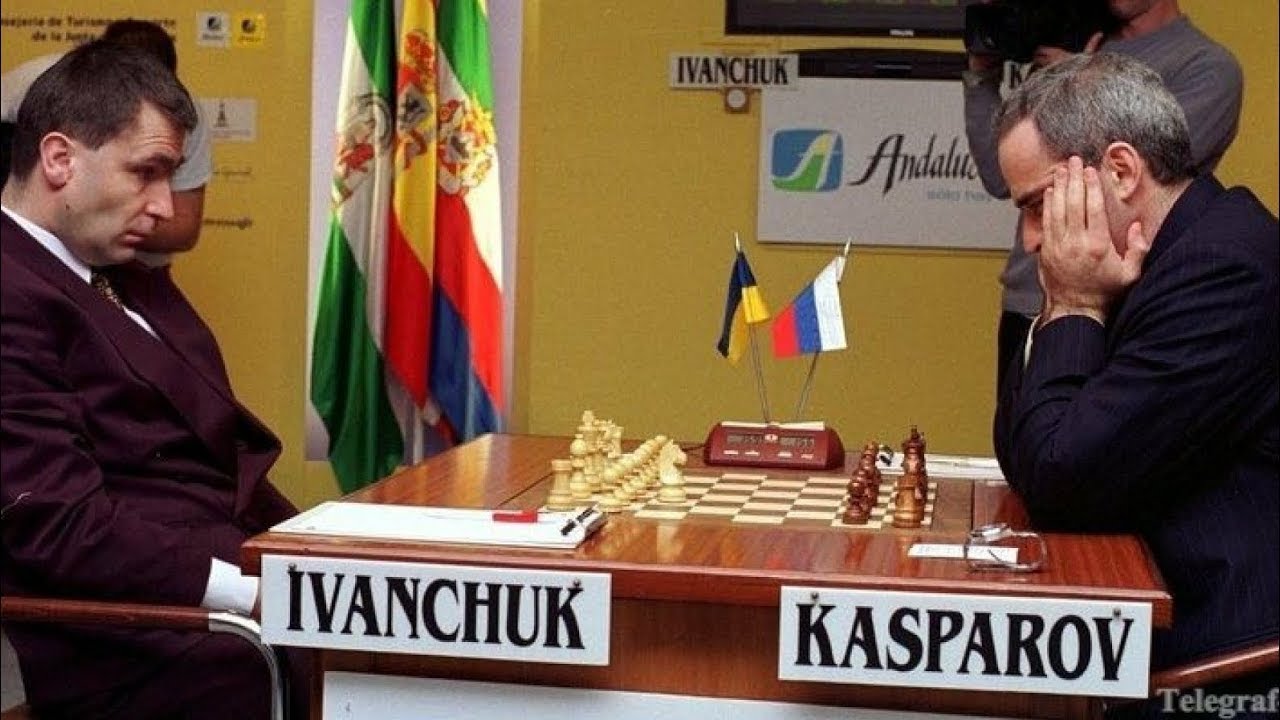 🔥 La Brillantez de Ivanchuk HUMILLA a Kasparov (Linares 1991)