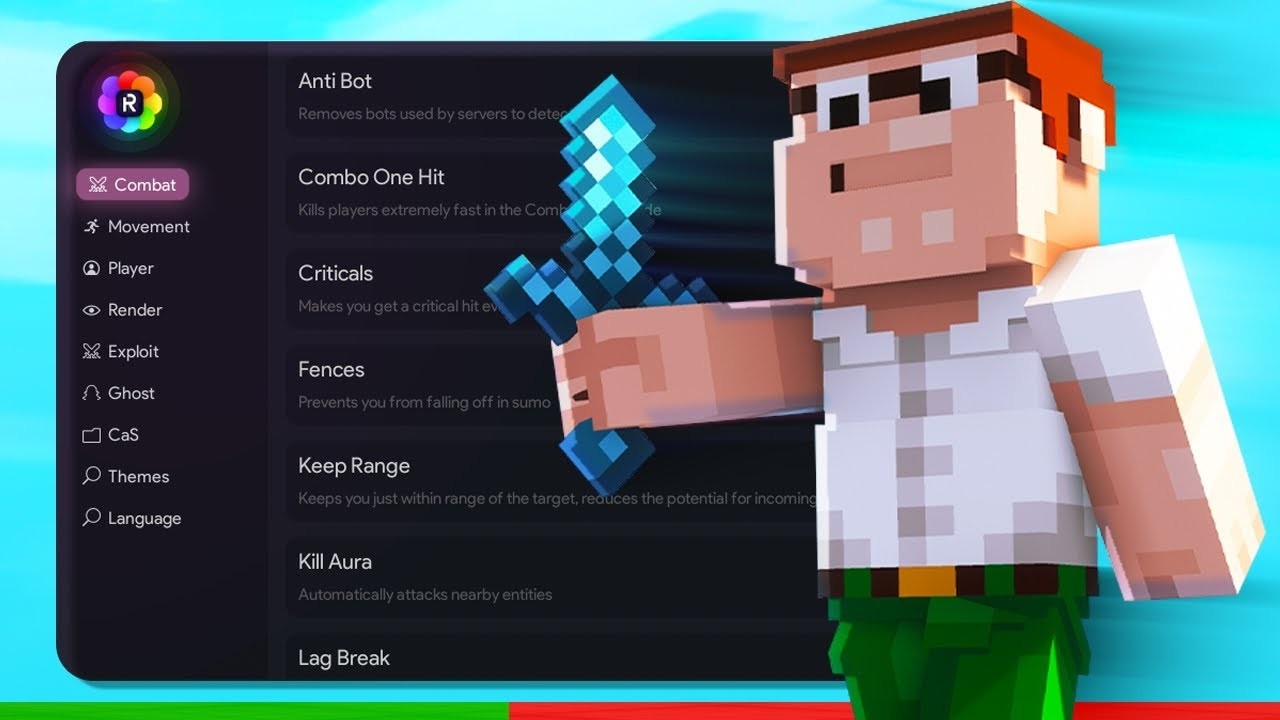 Obliterating Hypixel Skywars with Wurst Client!