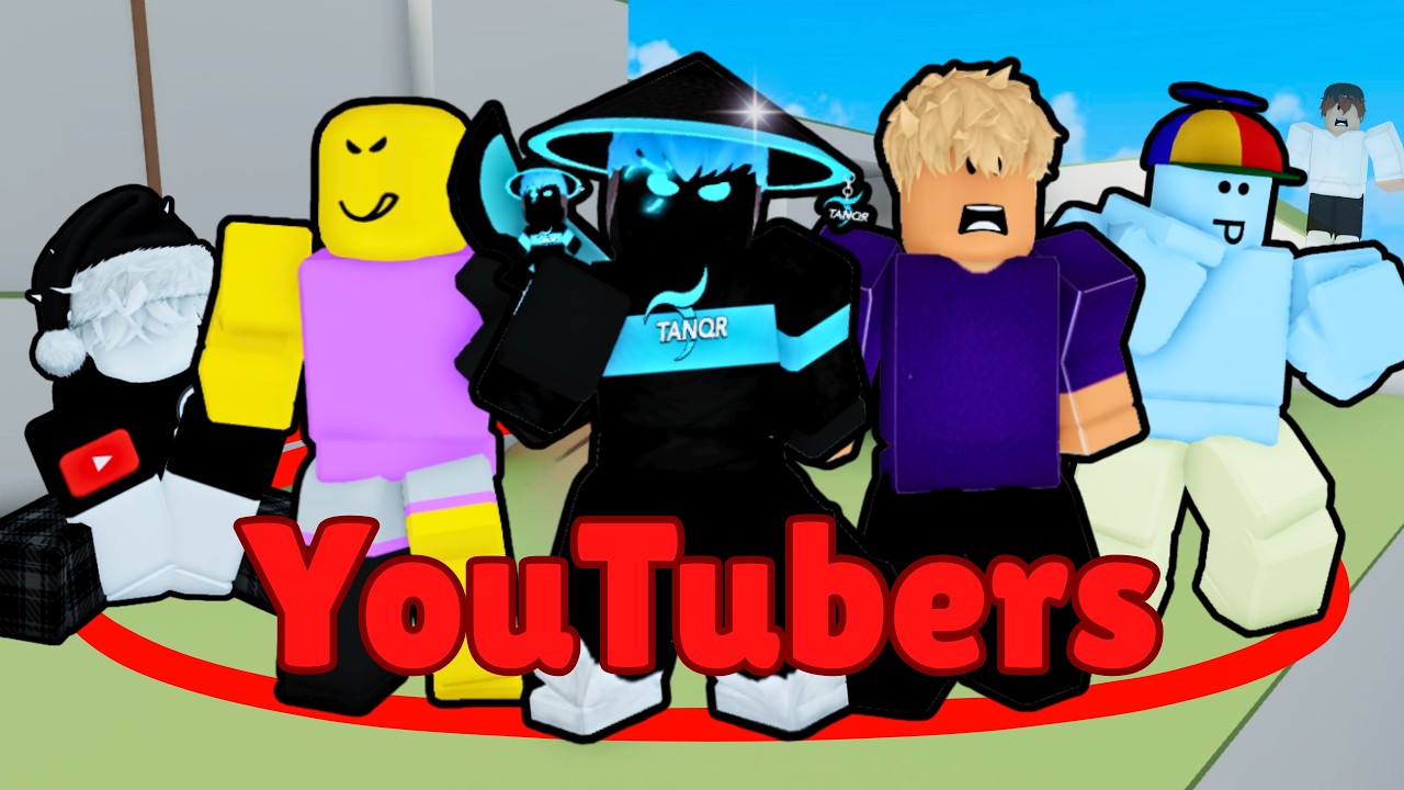 1v1ing Every Roblox YouTuber in MVSD…