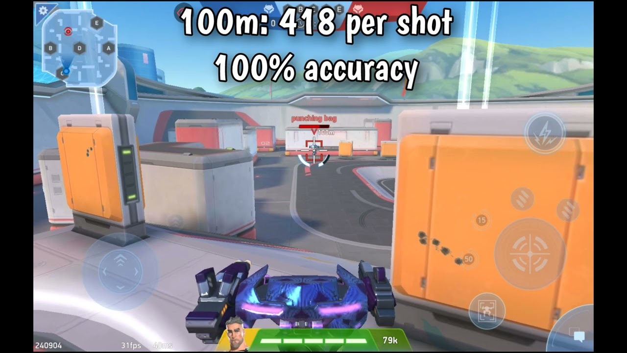 CARBINE Accuracy Chart | Mech Arena