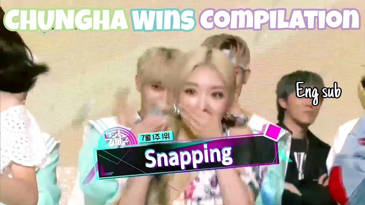 [청하] 음방 1위 적응 중인 우당탕탕 청하 모음 (ChungHa)
