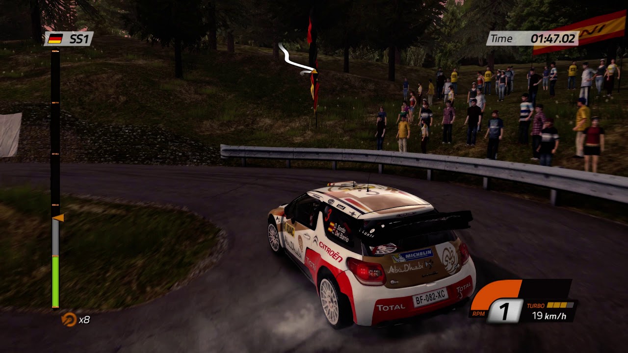 WRC 4 - ADAC Rallye Deutschland, Stein & Wein - Citroën DS3 WRC