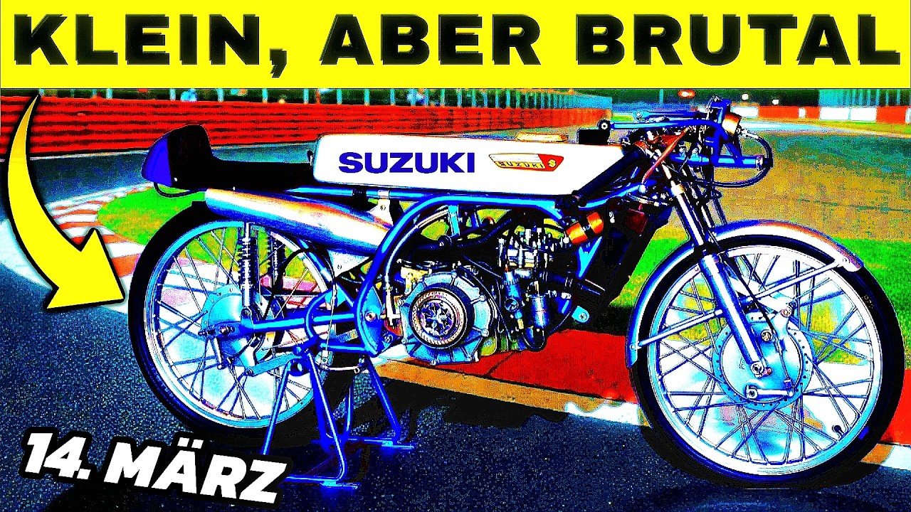 10 MOTORRÄDER MIT NIEDRIGEM HUBRAUM, DIE DER MOTORLOGIK WIDERSTANDEN.🤯⚙️