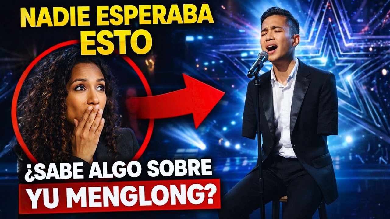CANTANTE SIN BRAZOS SORPRENDE AL JURADO CON UNA CANCIÓN DEDICADA A SU AMIGO #yumenglong  #alanyu