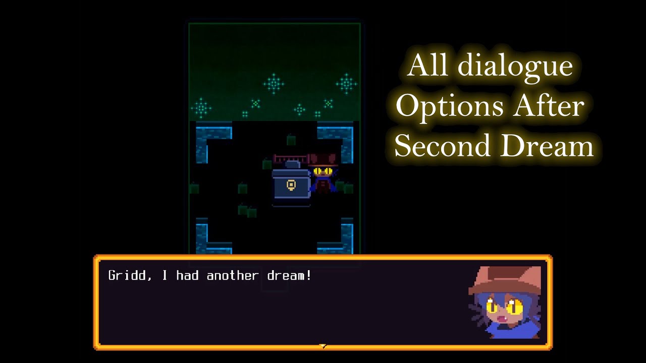 [Spoilers] OneShot - All Dialogue Options After Second Dream