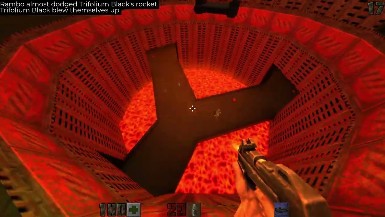Quake 2 Deathmatch. Two wins in a row