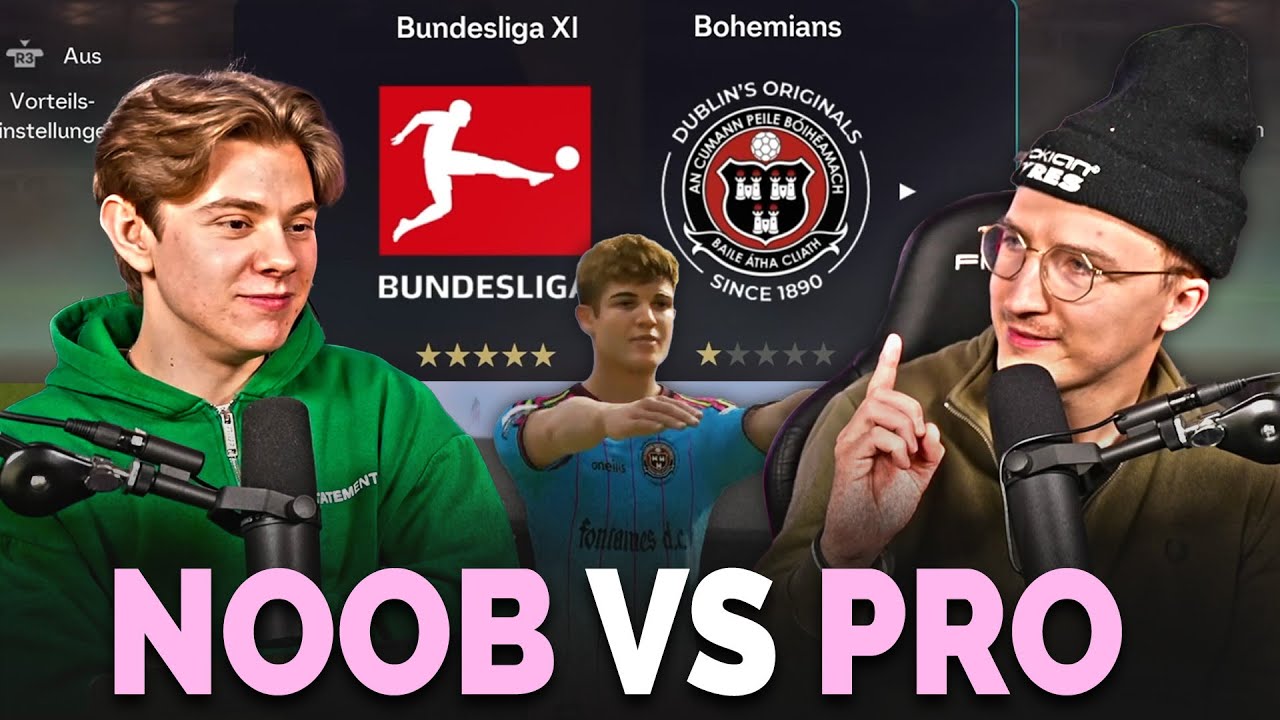Rookie gegen Rentner! Kann Lukas gegen Niklas in EA FC gewinnen?