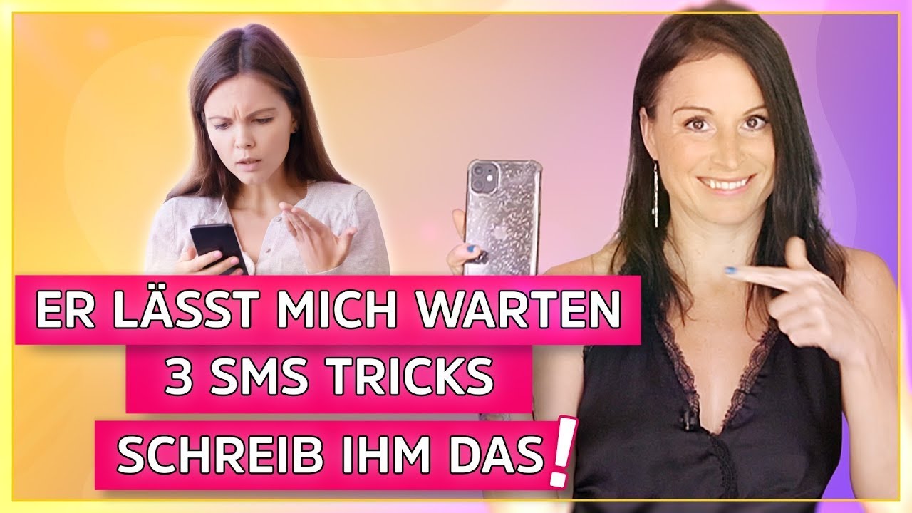 Er antwortet nicht? So machst du ihn verliebt (3 SMS Tricks)