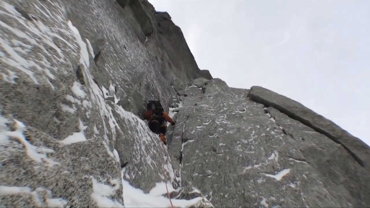 Voie Pierre Allain face Nord des Drus