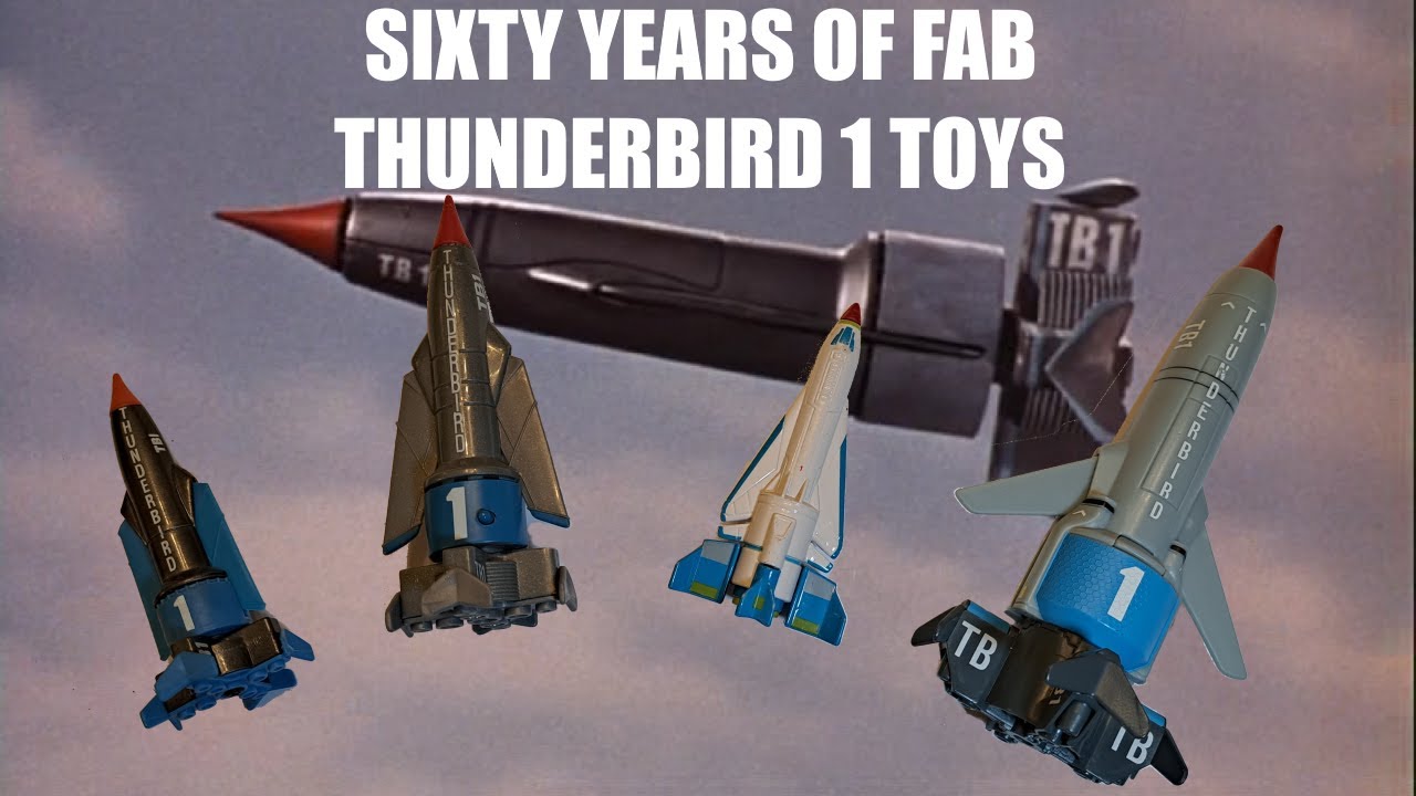 Sixty Years of FAB Thunderbird 1 Toys - Retro Toy Reviews