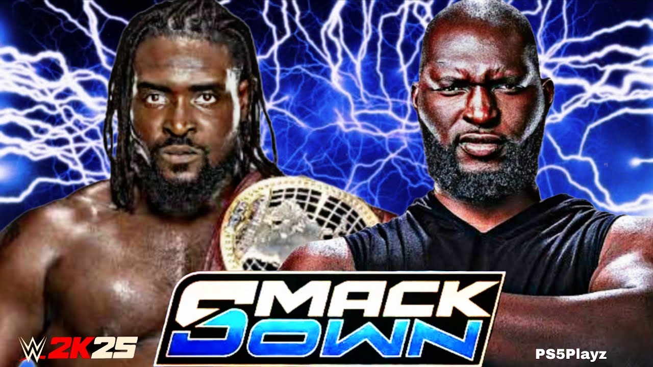 Oba Femi vs Omas WWwe Smack Down 1 March 2026 Steel Cage WWE2k25 - PS5 4K Game Play