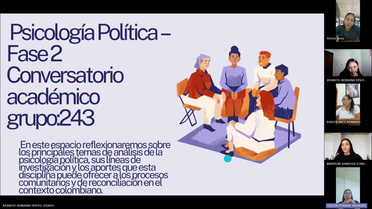 Conversatorio Psicología política
